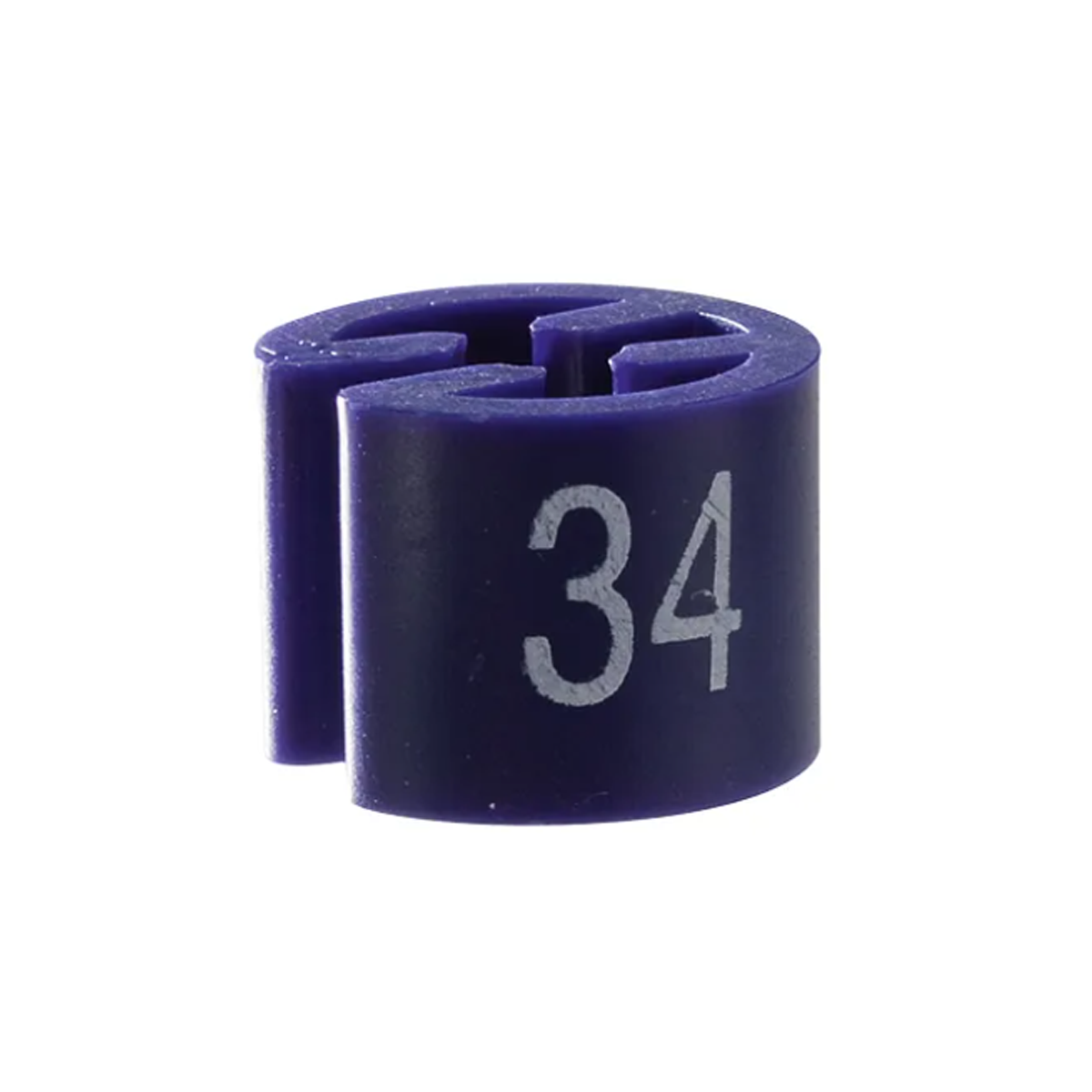 Hanger marker. Mini tag Size 34, 100 pcs. BLUE