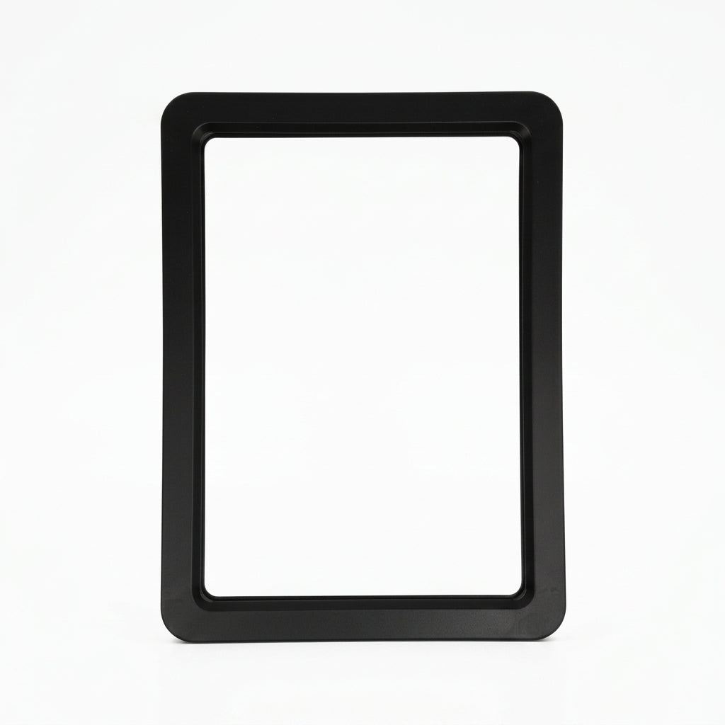 Plastic frame, A6, black