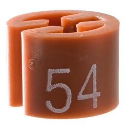 Hanger markers, see sizes and colors - 25 identical per bag