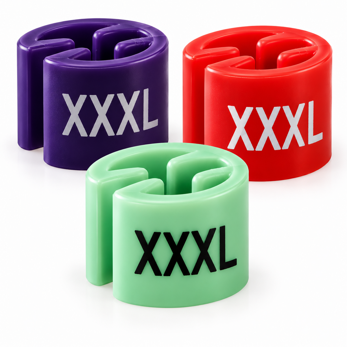 Hanger marker. Minibrik size XXXL, 100 pcs. Choose color