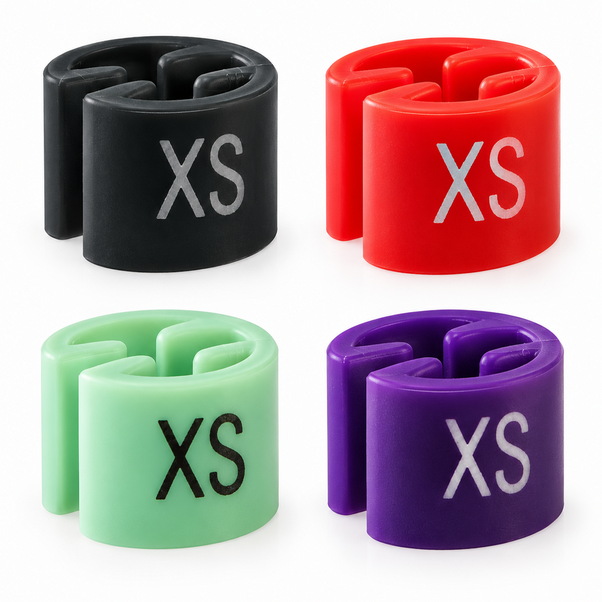 Hanger marker. Mini tag Size XS, 100 pcs. Choose color