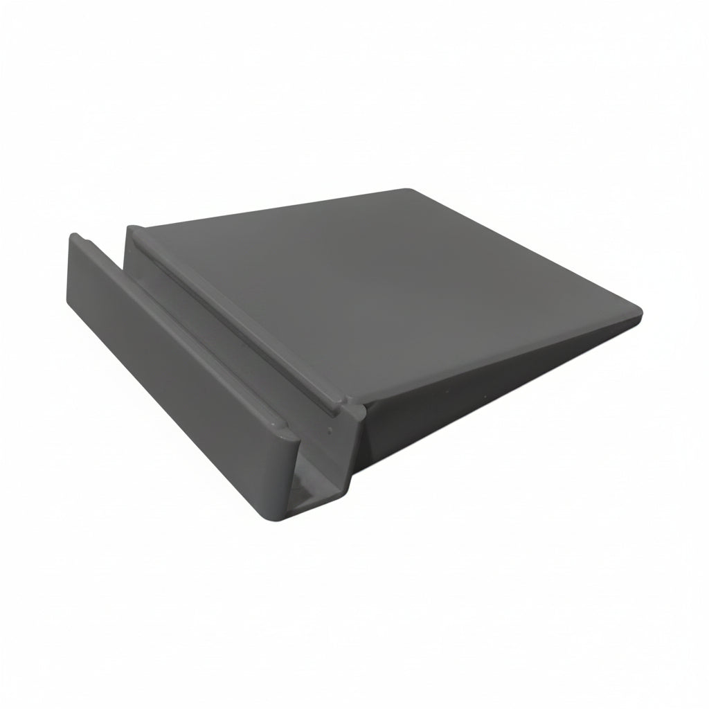 Table Holder for Plastic Frames – Dark Gray, W 6 x D 7.5 cm