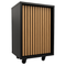 Frame-disk. Slim module, black. B55 - Acoustic panel front