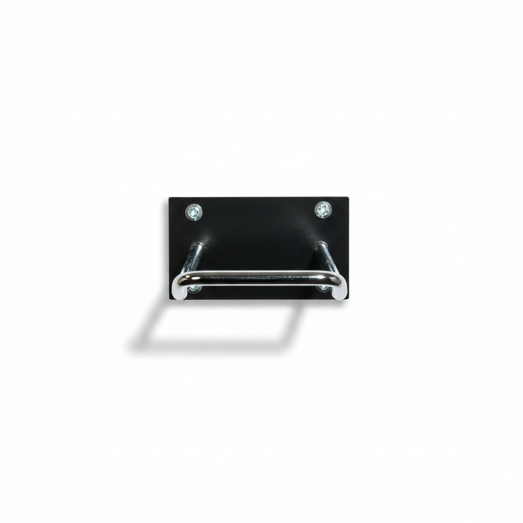 Bag holder for counter or wall, chrome, 15 cm