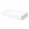 Hvidt melaminpodie 90 x 45 x H15 cm