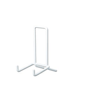 Support. White metal. Pack of 10 pcs. - 10 cm. Plate stand. Price shown per pc.