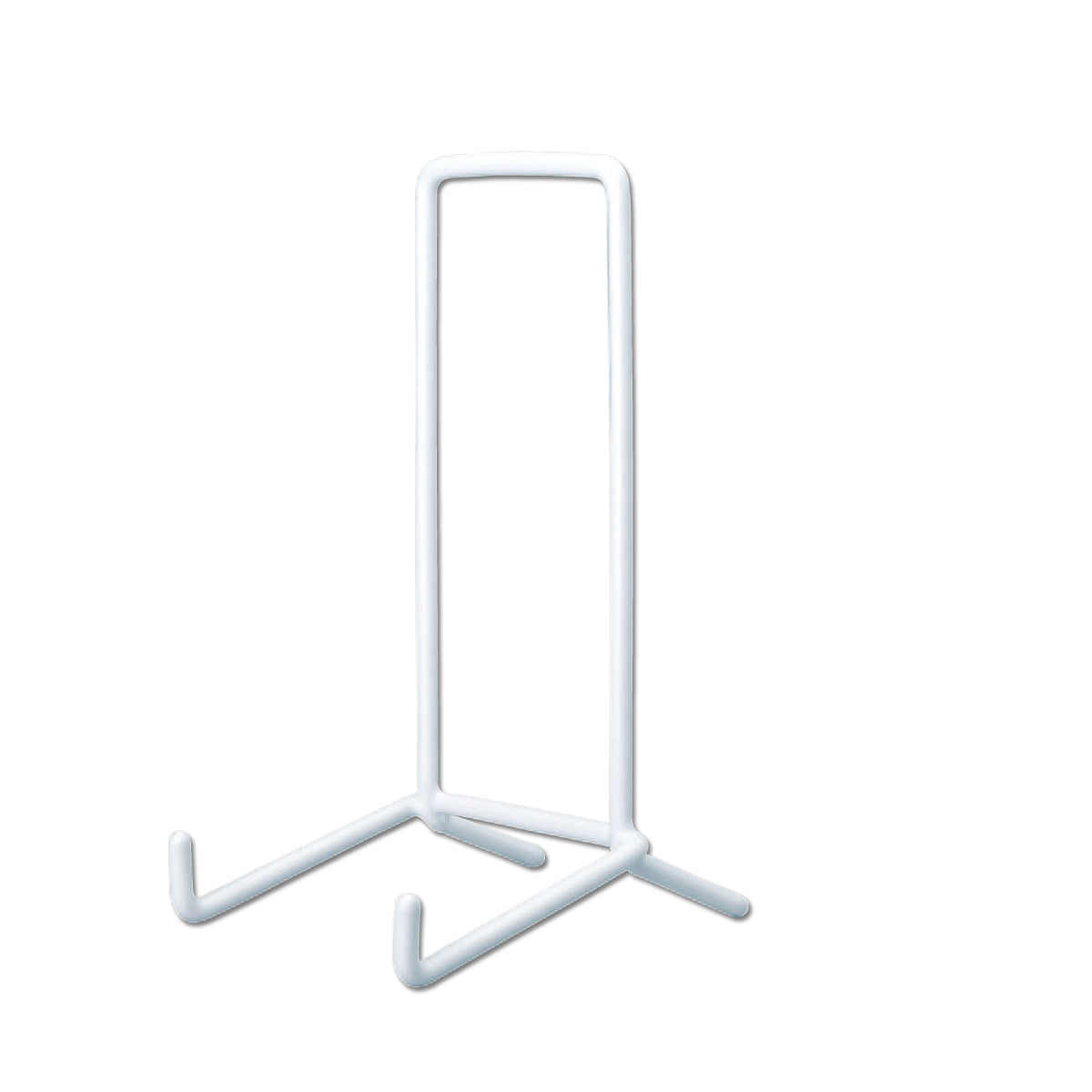 Support. White metal. Pack of 10 pcs. - 15 cm. Plate stand. Price shown per pc.