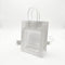 Paper bag. H 27.5 cm. With window. Gift bag - white. 20 pcs.
