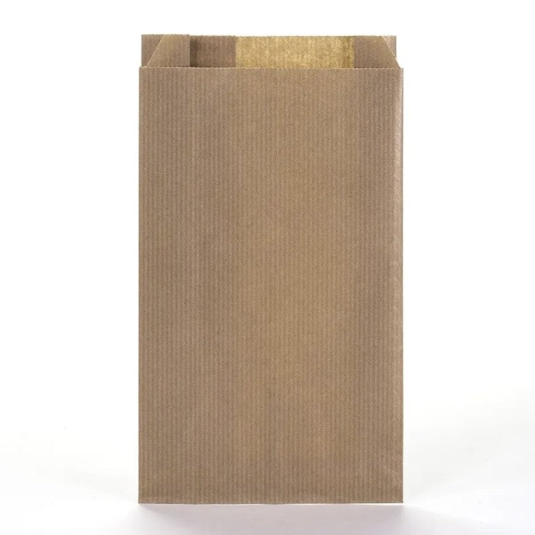 Natur kraftpapir gavepose 12 x 4 x H20 cm