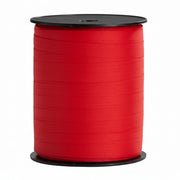 Gift ribbon, 10 mm x 250 meters, MAT RED - fresh red