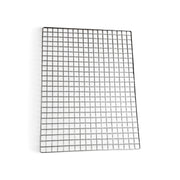 Decorative grid, black, 90 x H120 cm. Double frame for hanging on wall or ceiling
