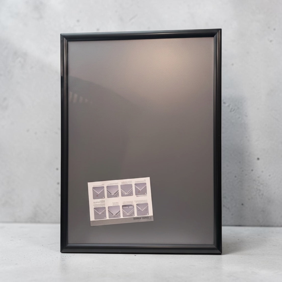 Snap frame sign 50 x 70 cm – choose color