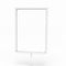 Sign frame, A4, metal, white