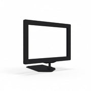Sign holder. A7 with magnetic base. BLACK