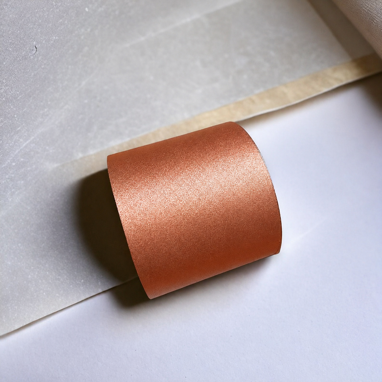 Wrapping paper B 10 cm. Copper kraft paper. 100 m