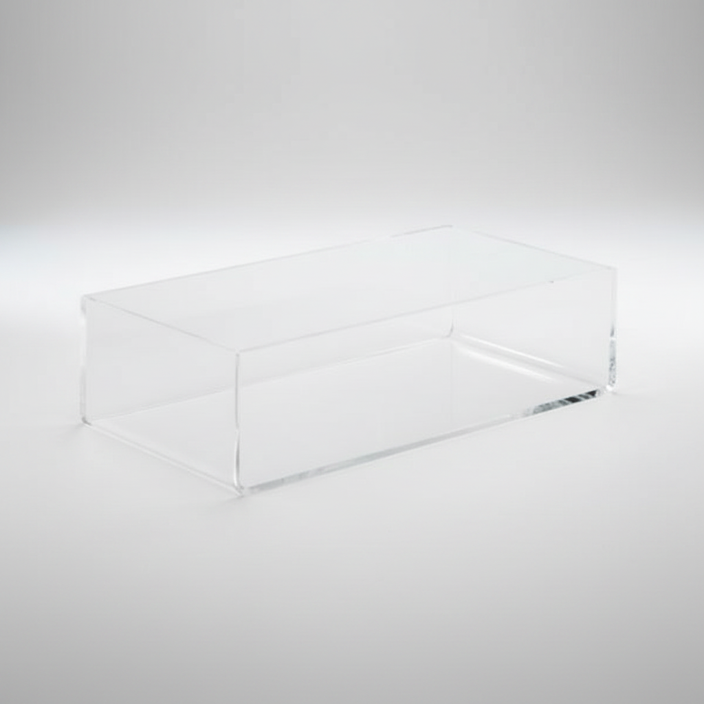 Acrylic box, 3 mm acrylic, W20 x D10 x H5 cm