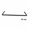 U-bar rod (91 cm) - black - Superskinne