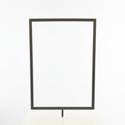 Sign frame, A3, metal, titanium