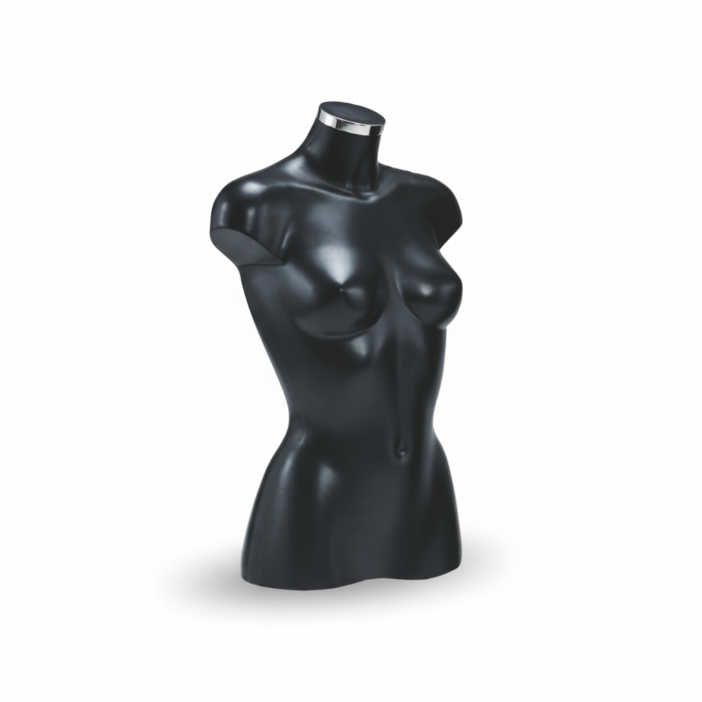 Elite, women's torso, black, chest 88, waist 62, height 62 cm (Series 5200) (Energy)