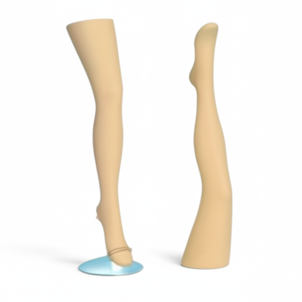 Tights, girl. Light skin tone, including foot
