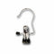 Boot clips - Metal - 40 pcs. 1 clip. Black
