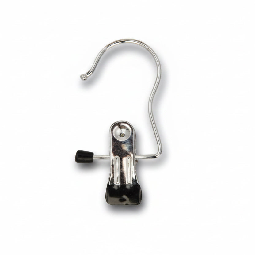 Boot clips - Metal - 40 pcs. 1 clip. Black