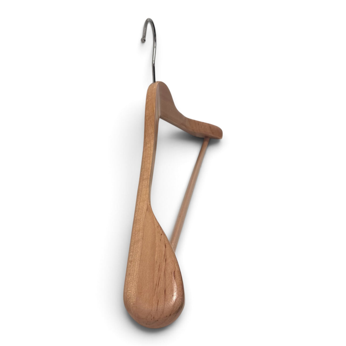 Coat hanger, angled. Natural - W 45 cm.