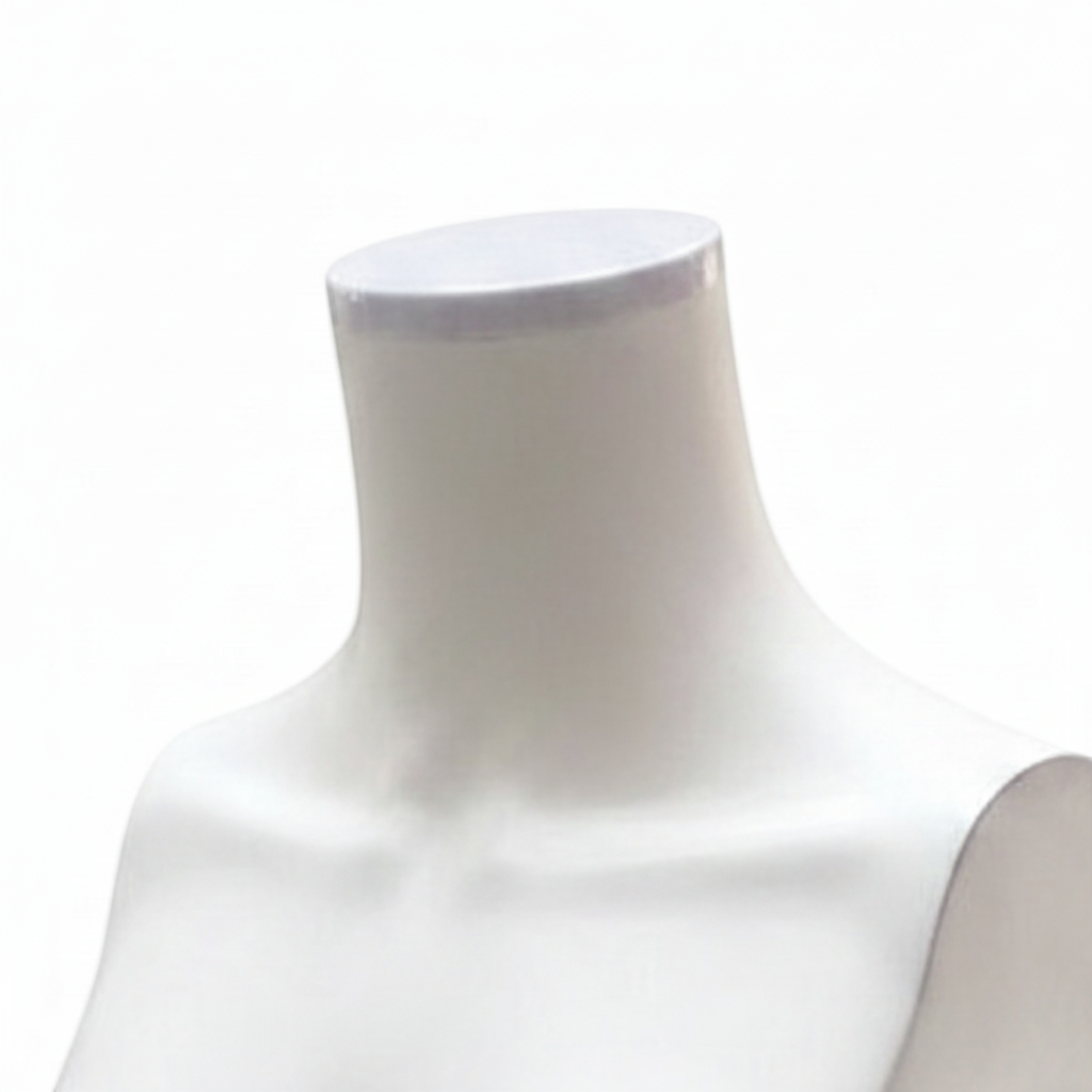 Basic female mannequin w/o head. Plastic