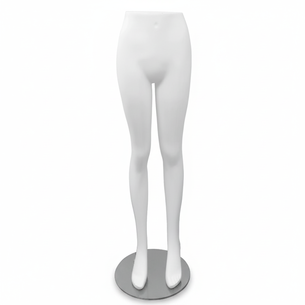 Mannequin bottom - women's. White