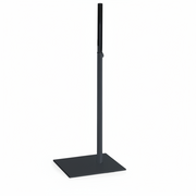 Feed for torso, telescopic, high, black, square plate, H58-126 cm, Elite torso (Series 5200)