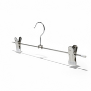 Metal clamp hanger in white, 30 cm. Price when purchasing min. 300 pcs.