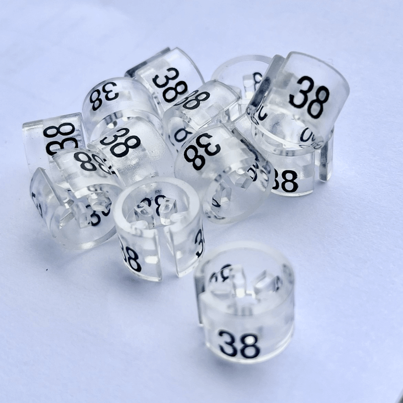 Mini brikker - Klar - 100 ens pr. pose. Vælg størrelse