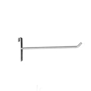Product hook, for grid, backplate H5.9 cm, galvanized, 15 cm