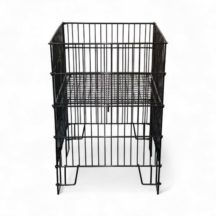 Sales basket - BULK, black H75 cm. Price shown per pc. Min. purchase 6 pcs.