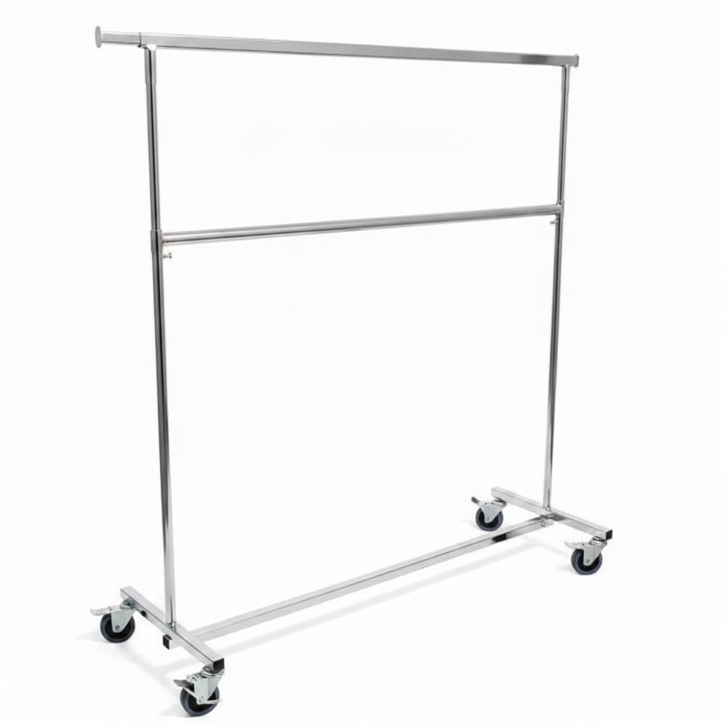 Center rod, chrome, 150 cm (for 4144 & 4132)
