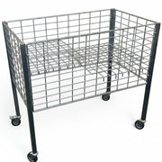 Galvaniseret Boxer 2 salgskurv med justerbar bund, 50 x 95,6 x 90 cm