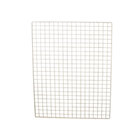 Sort dekorationsgitter 90 x 120 cm med dobbeltramme