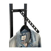 Front hanger for L-street rack. Black