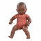 Baby mannequin. H 60 cm. Dark skin tone