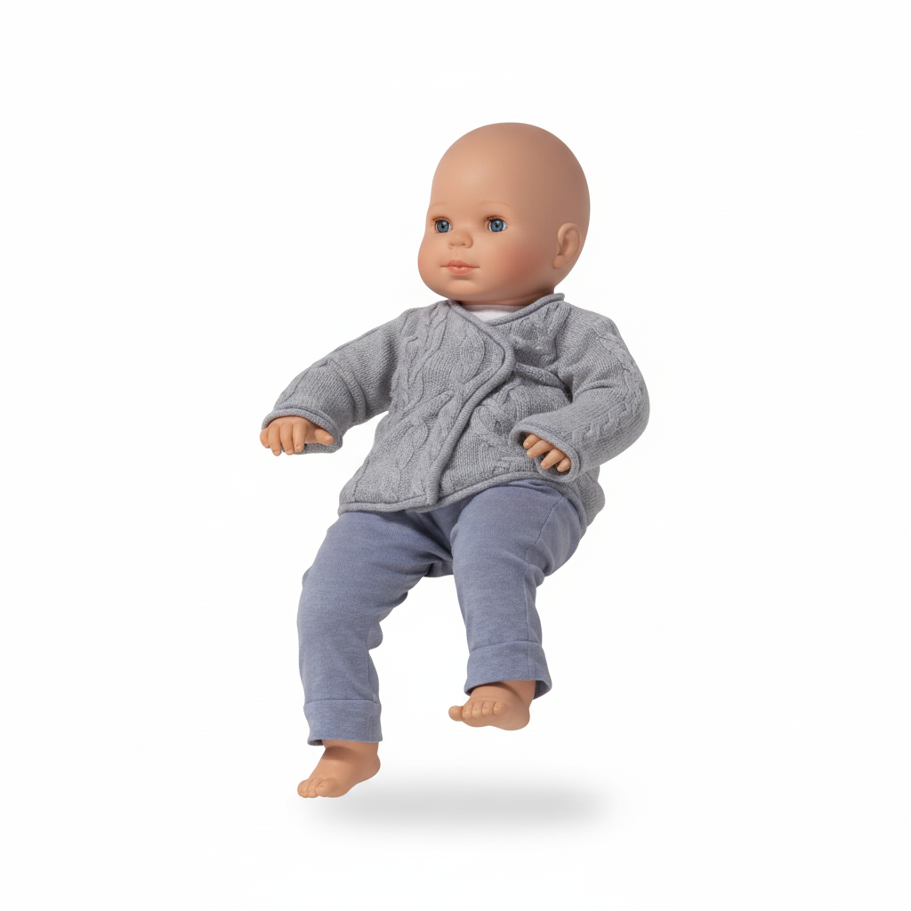 Baby mannequin. H 60 cm. Light skin tone