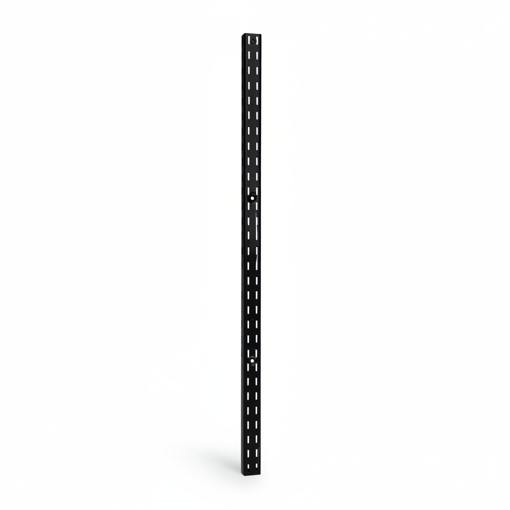 Wall rail - Superskinne H214 cm - Black