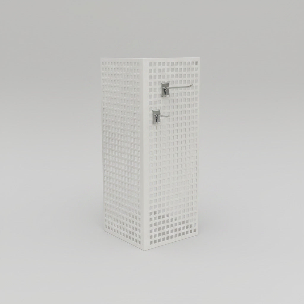 Vinkeldisplay - Hvidt