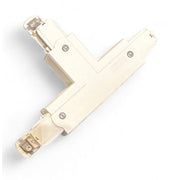 T-piece for 3F rail, white, Global, left