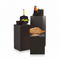 Podie set with 3 pcs. Black - unassembled