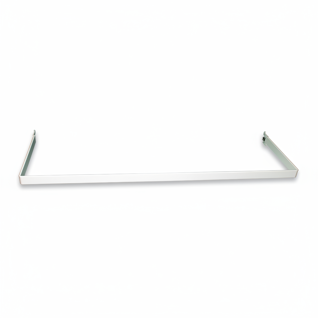 U-shaped Curtain Rod (91 cm) - White - Superskinne