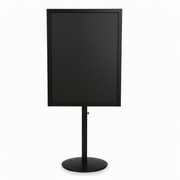 Menu holder, A4, black