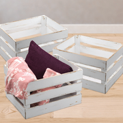 Set of 3 wooden boxes - Heritage