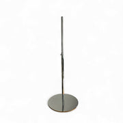 Metal base for mannequins. Chrome - EXTRA large base plate Ø 40 cm, H66-132 cm