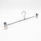 Metal hanger clamp (B40 cm) - 100 pcs. White