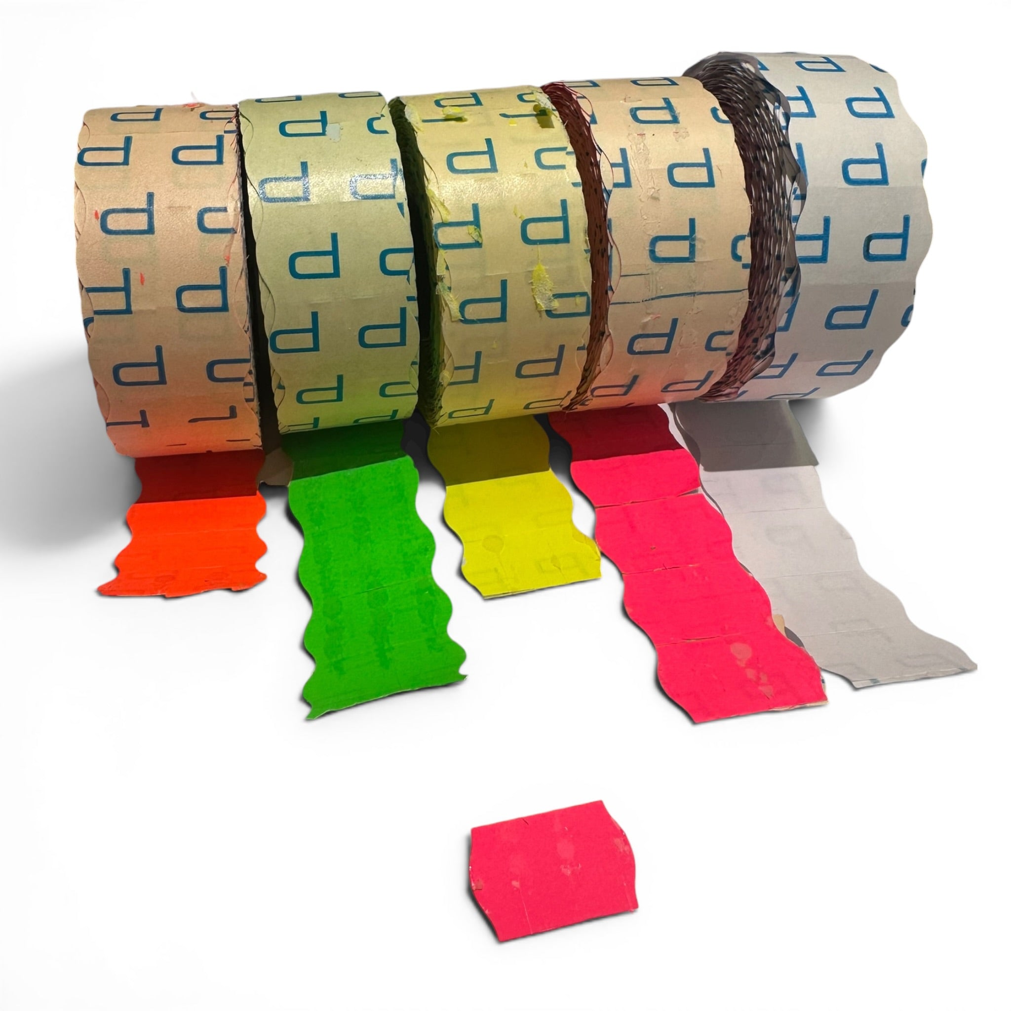 Price labels, 2 lines, permanent adhesive, 26 x 16 mm. See more colors